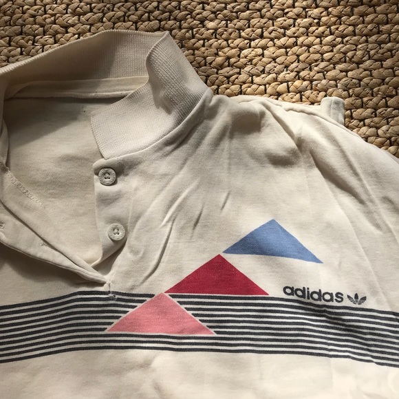 SOLD Rare vintage ADIDAS polo - Picture 2 of 3